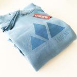 Hoodie | Triglav Night | Light Blue - Image 2