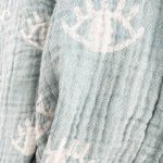 Peštemalka Lia | Ogrinjalo | Turkizna | 90x170 - slika 2