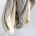 Peshtemal Loti | Black&Natural | 95x185 - Image 4