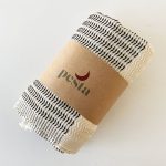 Peshtemal Loti | Black&Natural | 95x185 - Image 3