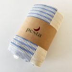 Peshtemal Loti | Blue | 95x185 - Image 3