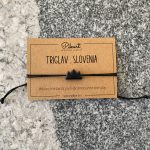 Bracelet | Triglav Slovenia | Polymer Clay | Black - Image 2