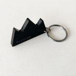 Keychain | Triglav | Plexiglass | Black