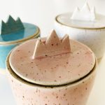 Jar with Lid | Triglav | Stoneware | Pink - Image 3