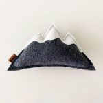 Decorative Cushion | Triglav | Pocket size | Dark Grey