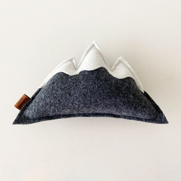 Dekorativna blazina | Triglav | Žepna | Temno siva