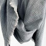 Peshtemal Iza | Stonewashed Grey | 90x170 - Image 4