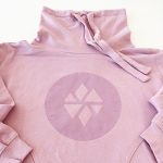 Funnel Neck Sweatshirt | Triglav Forest | Women's | Light Violet - Image 4