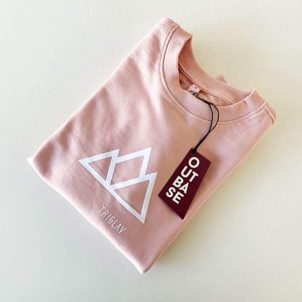Sweatshirt | Triglav Shadows | Women's | Light Pink