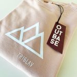 Sweatshirt | Triglav Shadows | Women's | Light Pink - Image 2