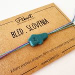 Zapestnica | BLED Slovenia | Polimerna glina | Petrol zelena - slika 2