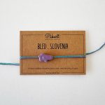 Bracelet | BLED Slovenia | Polymer Clay | Violet - Image 4