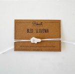 Zapestnica | BLED Slovenia | Polimerna glina | Bela - slika 4