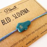 Zapestnica | BLED Slovenia | Polimerna glina | Petrol zelena - slika 4